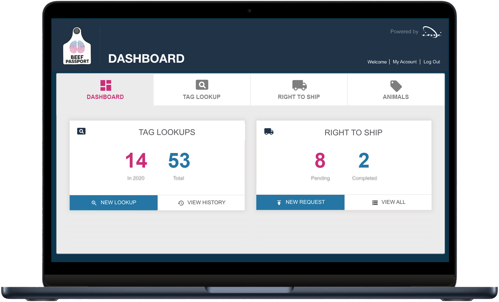 Beef Passport: Dashboard Beef Passport: Dashboard